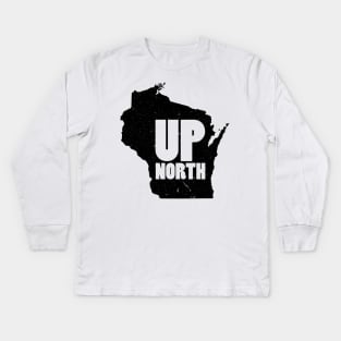 Up North Wisconsin Kids Long Sleeve T-Shirt